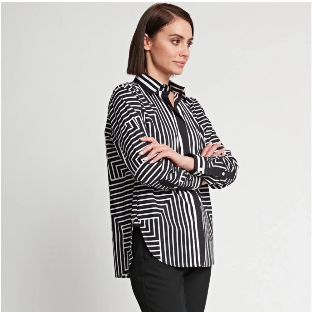 Modern works top blouse size M